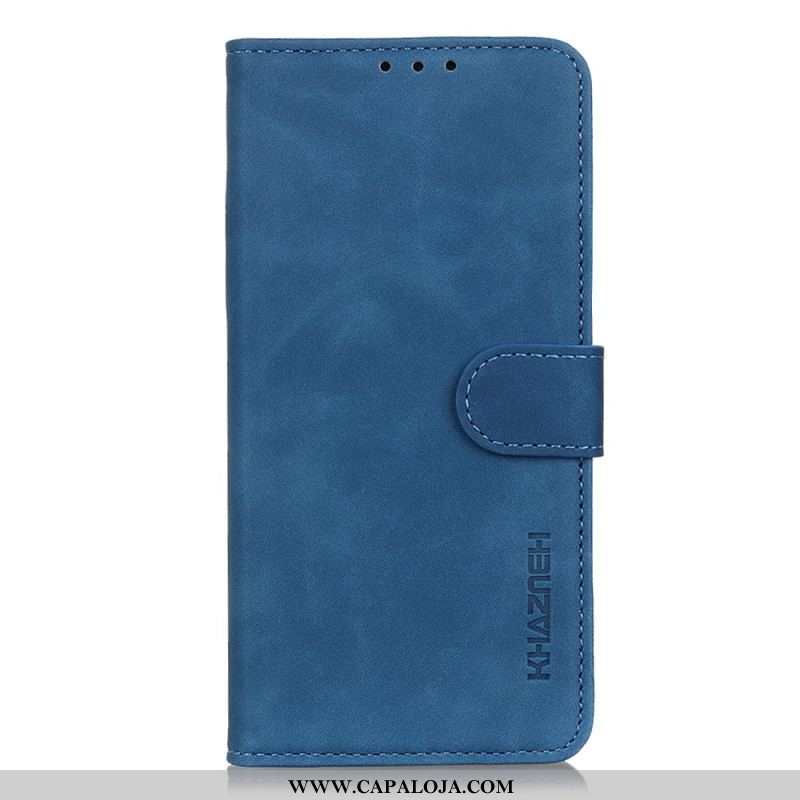 Capa Flip Para Xiaomi Redmi Note 12 4G Vintage Khazneh