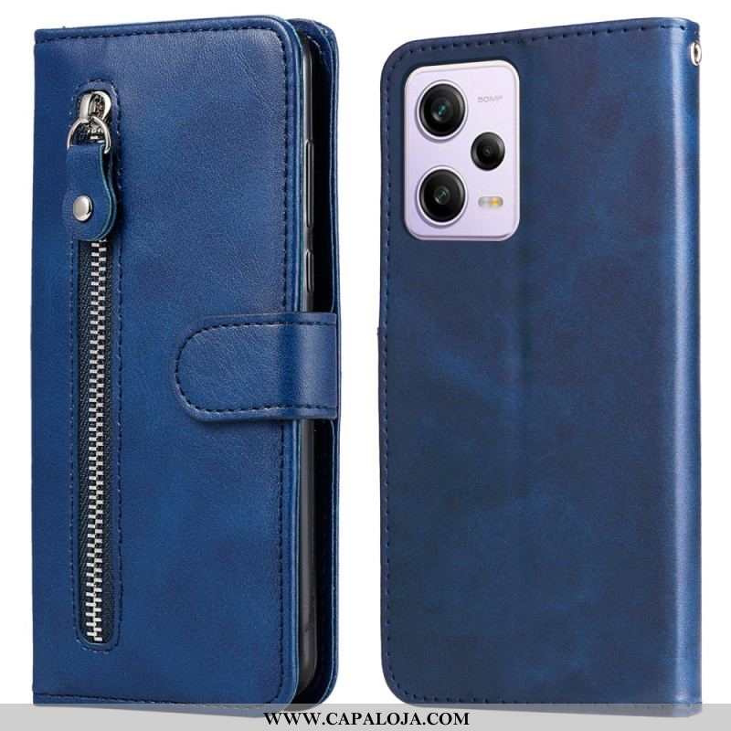 Capa Flip Para Xiaomi Redmi Note 12 Pro Plus Carteira