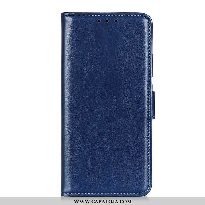 Capa Flip Para iPhone 13 Mini Refinamento De Couro Sintético