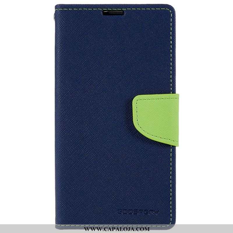 Capa Flip Para iPhone 14 Mercury Goospery De Dois Tons