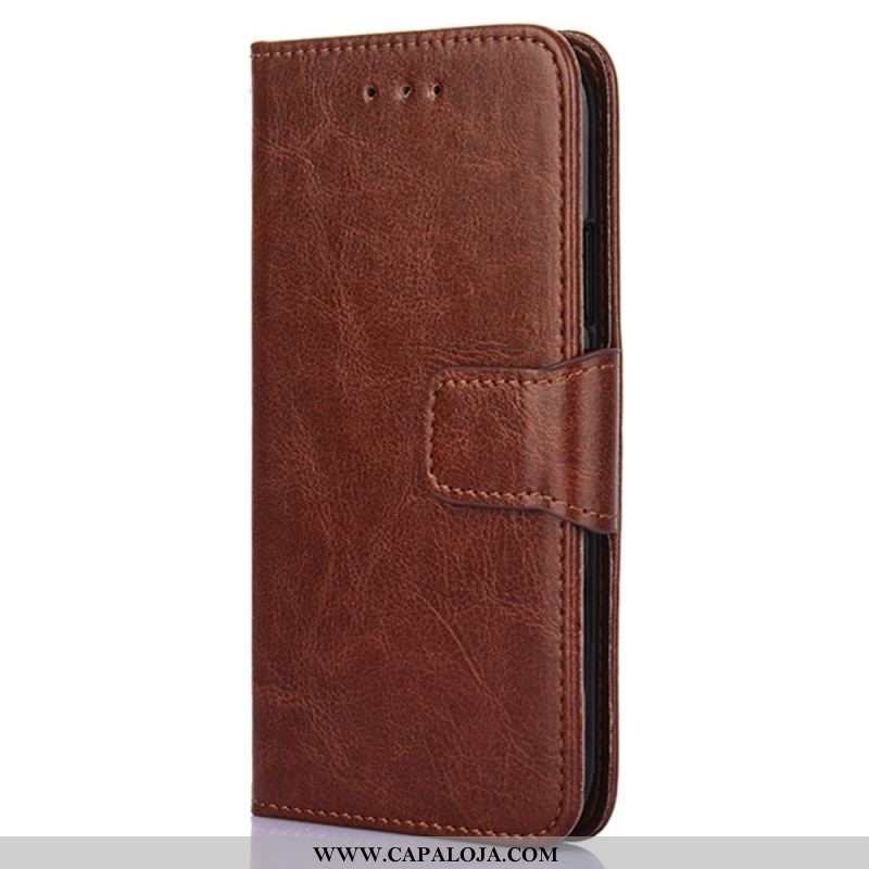 Capa Flip Para iPhone 14 Vintage