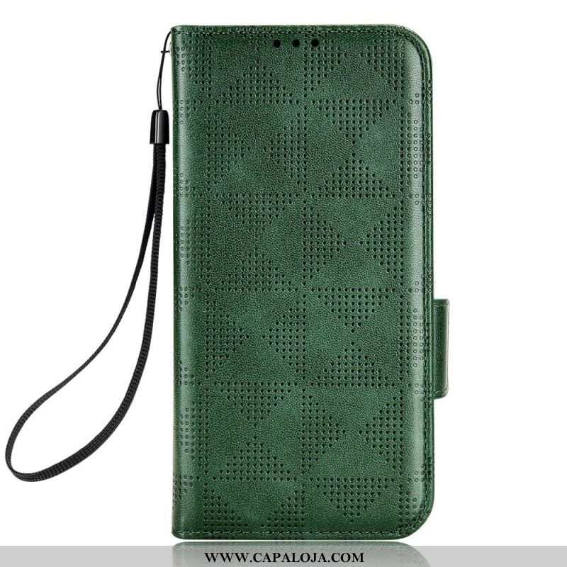 Capa Folio Para OnePlus 10T 5G De Cordão Estilo Strappy