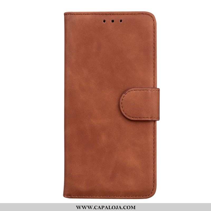 Capa Folio Para OnePlus Nord CE 2 5G Couro Sintético Pastel