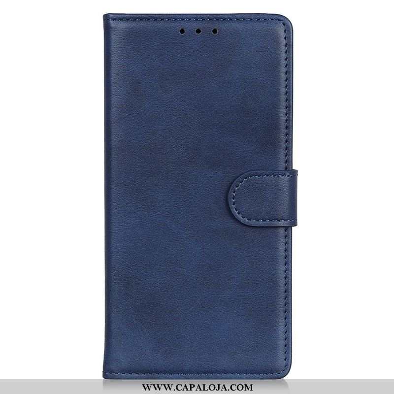 Capa Folio Para OnePlus Nord CE 2 5G Couro Sintético Texturizado