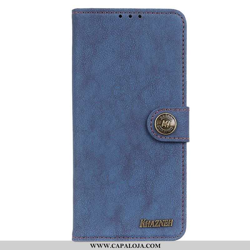 Capa Folio Para OnePlus Nord CE 2 5G Retro Kazneh