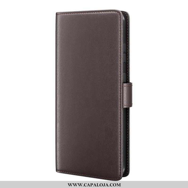 Capa Folio Para OnePlus Nord CE 3 Lite 5G Couro Legitimo