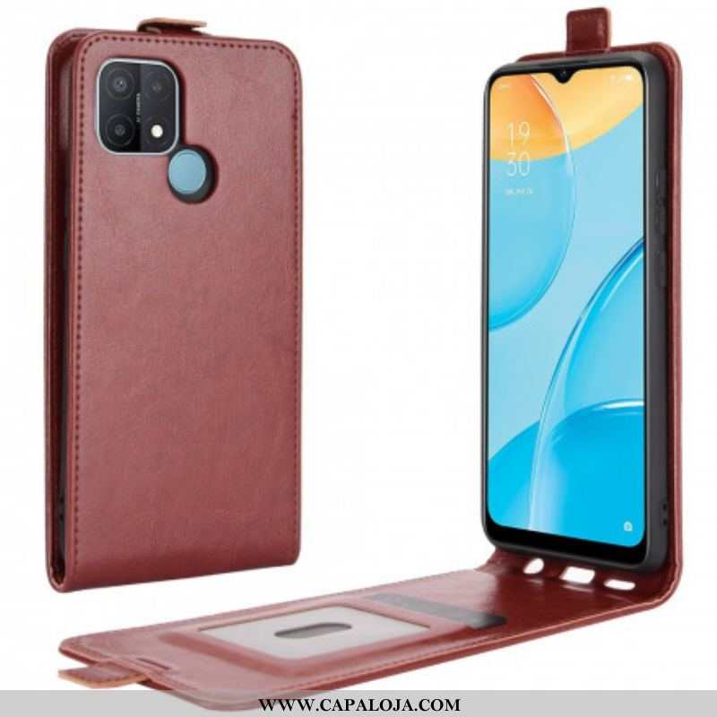 Capa Folio Para Oppo A15 Flip Dobrável