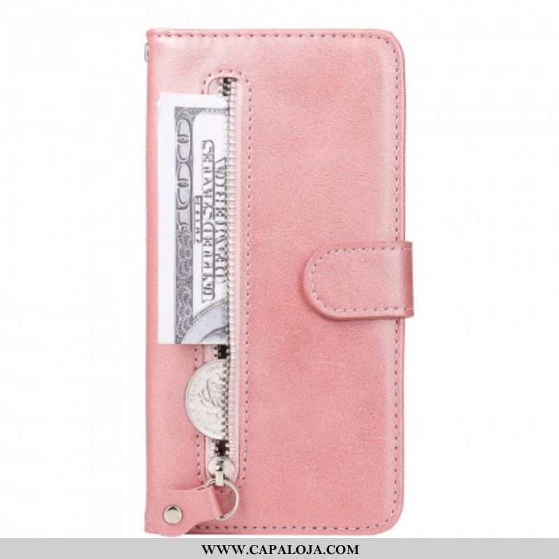 Capa Folio Para Oppo A16 / A16s Porta-moedas Vintage