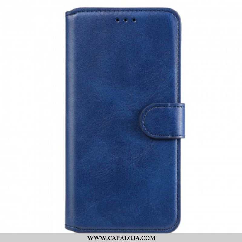 Capa Folio Para Oppo Reno 6 5G Cor Sólida