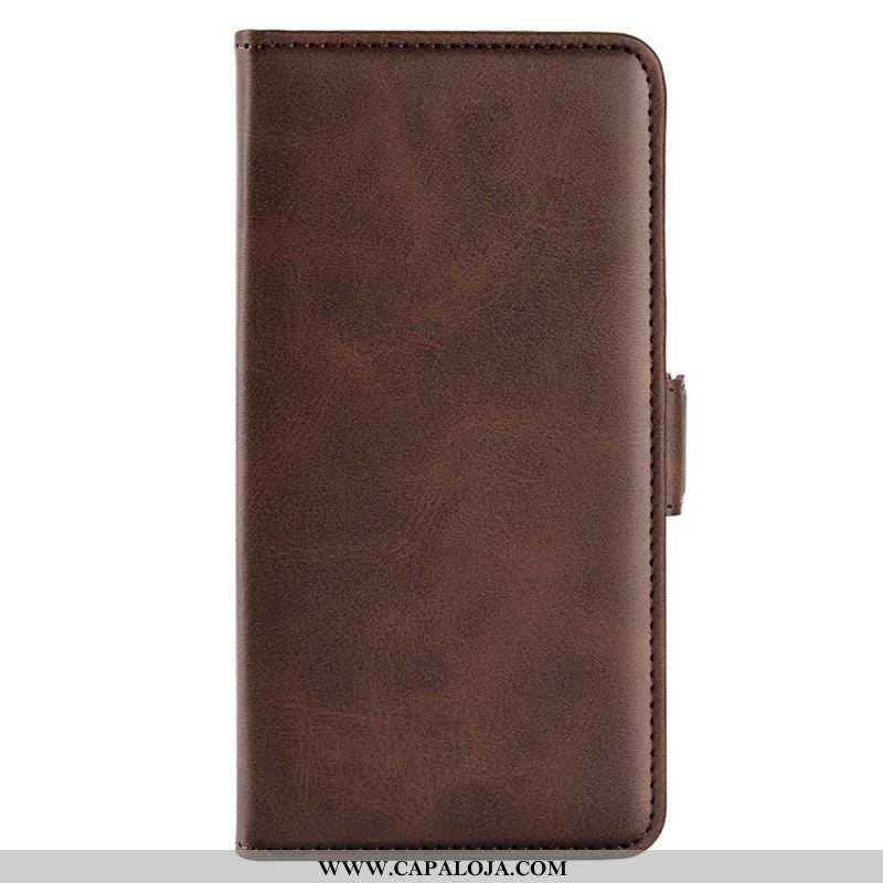 Capa Folio Para Oppo Reno 7 Fecho Duplo