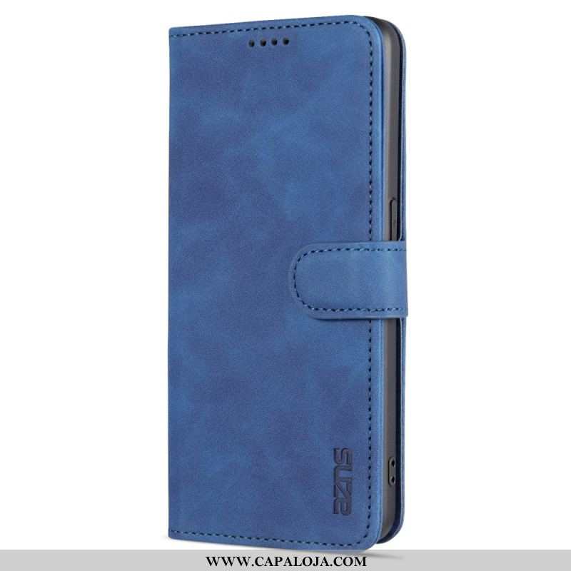 Capa Folio Para Oppo Reno 8 Lite Estilo De Couro Azns