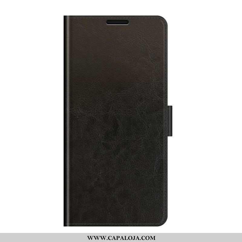 Capa Folio Para Samsung Galaxy A13 5G / A04s Efeito Couro Clássico