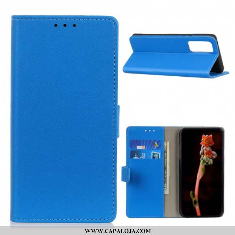 Capa Folio Para Samsung Galaxy A52 4G / A52 5G / A52s 5G Couro Sintético Cor Básica