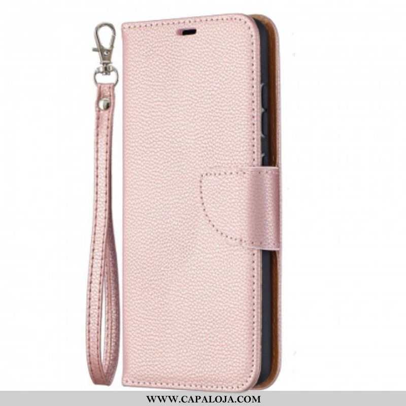 Capa Folio Para Samsung Galaxy A52 4G / A52 5G / A52s 5G Flip Lichia Rabat Oblíqua