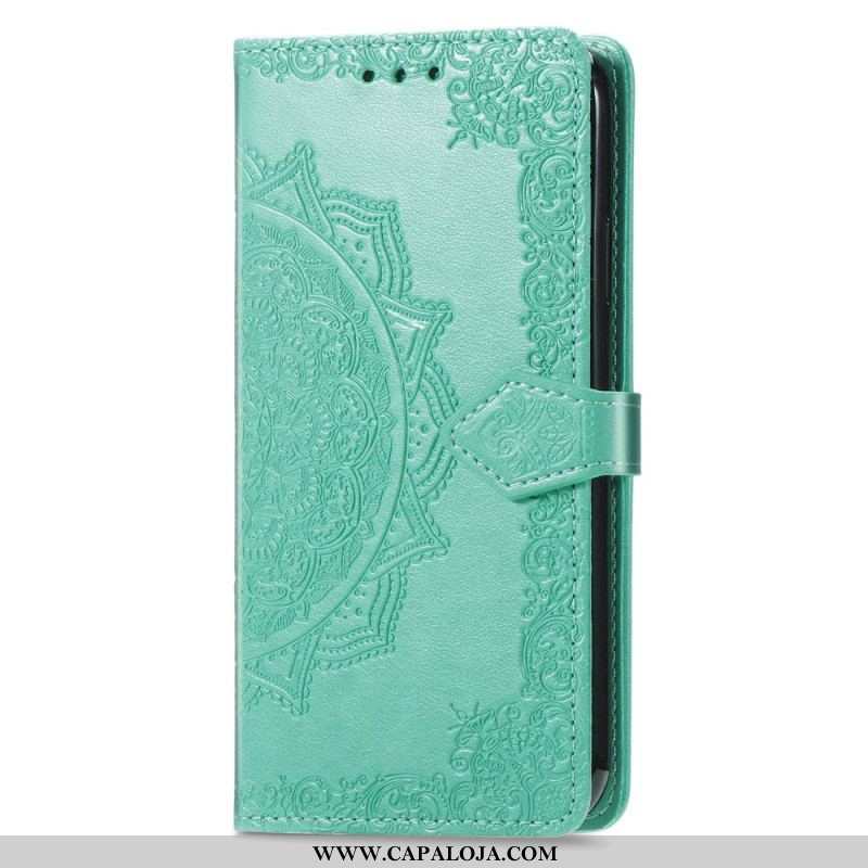 Capa Folio Para Samsung Galaxy A54 5G Barroco-mandala