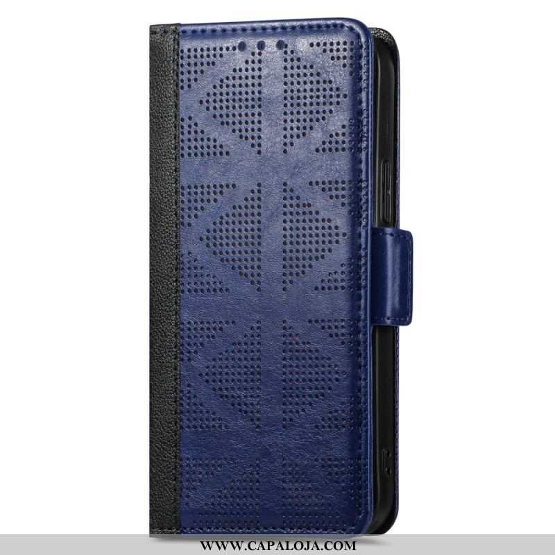 Capa Folio Para Samsung Galaxy M13 Desenho Cruzado