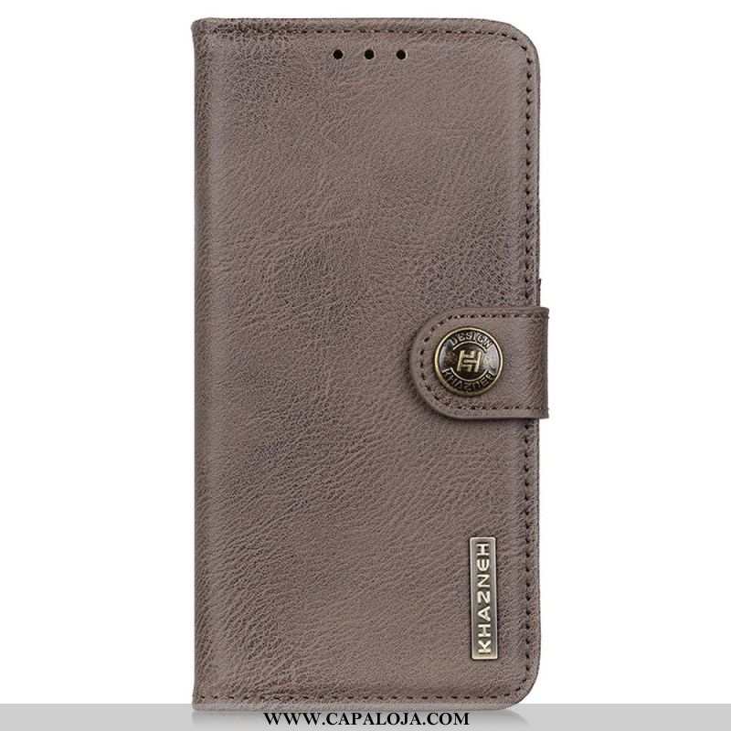 Capa Folio Para Samsung Galaxy M23 5G Estilo De Couro Khazneh