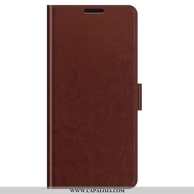 Capa Folio Para Samsung Galaxy M32 Efeito Couro Clássico