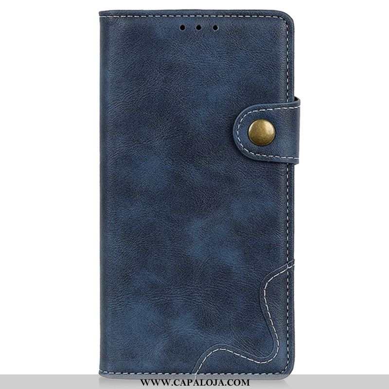 Capa Folio Para Samsung Galaxy M33 5G Botão Artístico