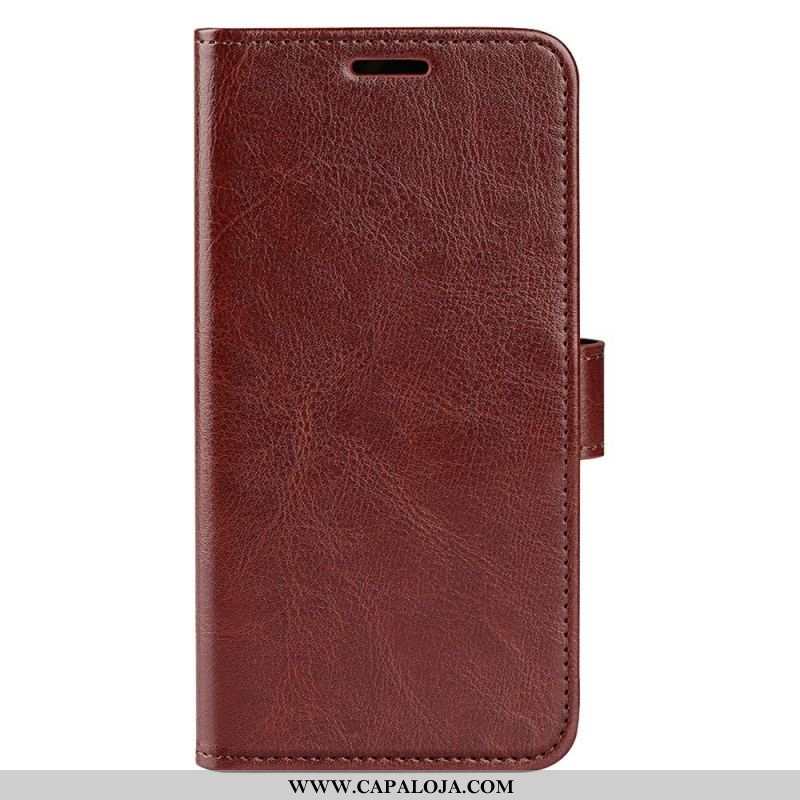 Capa Folio Para Samsung Galaxy M33 5G Couro Falso Vintage