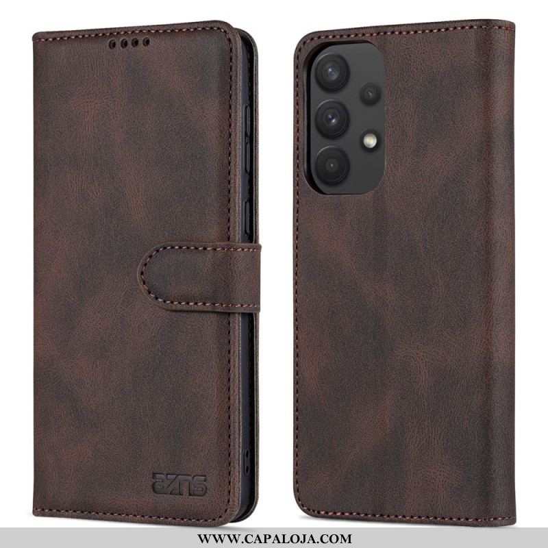 Capa Folio Para Samsung Galaxy M53 5G Costura Azns