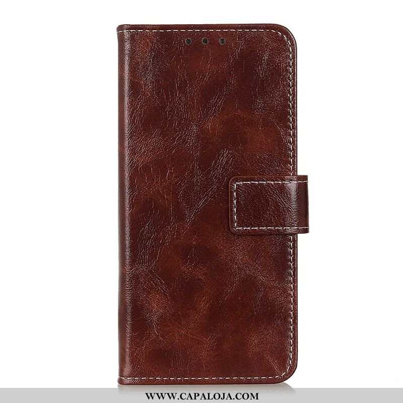 Capa Folio Para Samsung Galaxy S20 Plus / S20 Plus 5G Brilhante E Costuras