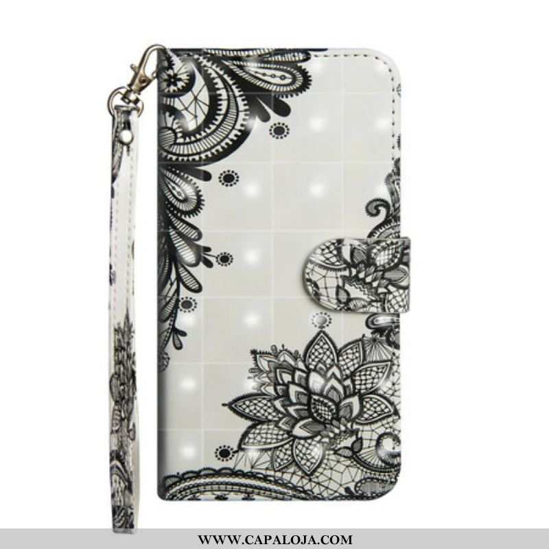 Capa Folio Para Samsung Galaxy S20 Plus / S20 Plus 5G Renda Chique