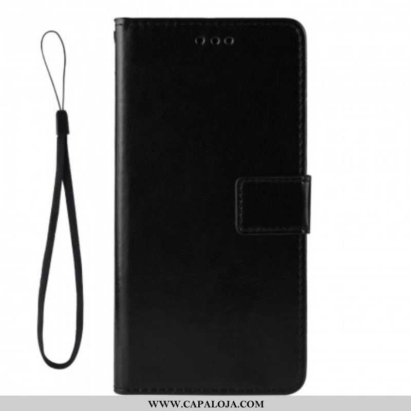 Capa Folio Para Samsung Galaxy S21 5G Couro Falso Chamativo