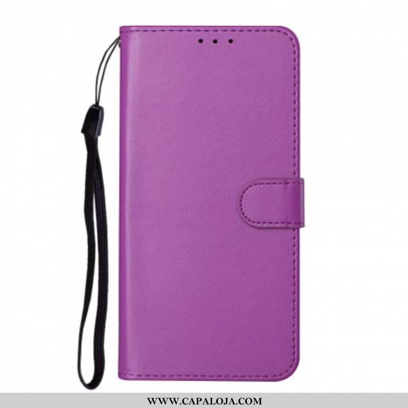 Capa Folio Para Samsung Galaxy S21 Plus 5G Design Exclusivo Com Cordão