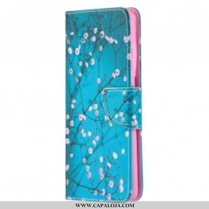 Capa Folio Para Samsung Galaxy S21 Ultra 5G Árvore Florida