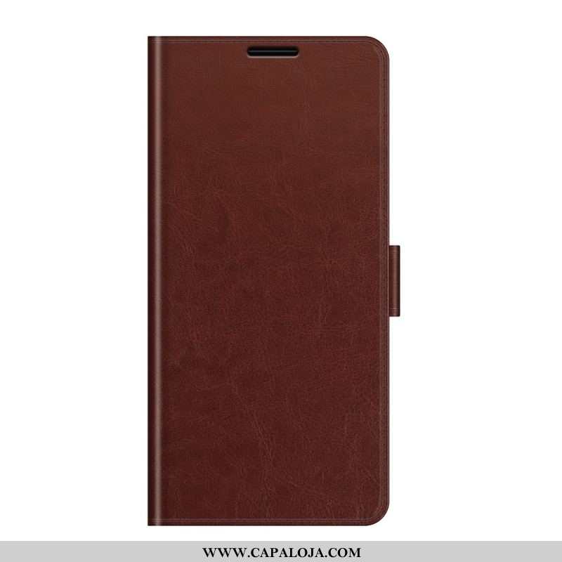 Capa Folio Para Samsung Galaxy S22 Ultra 5G Efeito Couro Designer