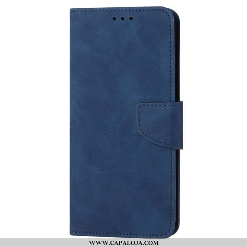 Capa Folio Para Samsung Galaxy S23 Plus 5G Estilo Vintage De Couro