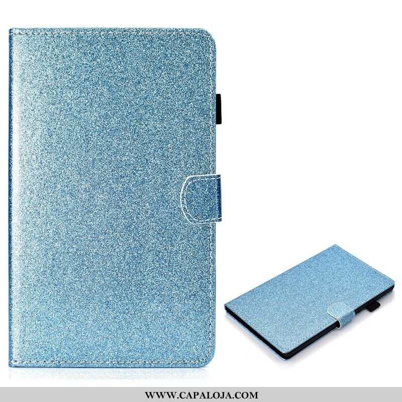 Capa Folio Para Samsung Galaxy Tab S8 / Tab S7 Glitter Cintilante