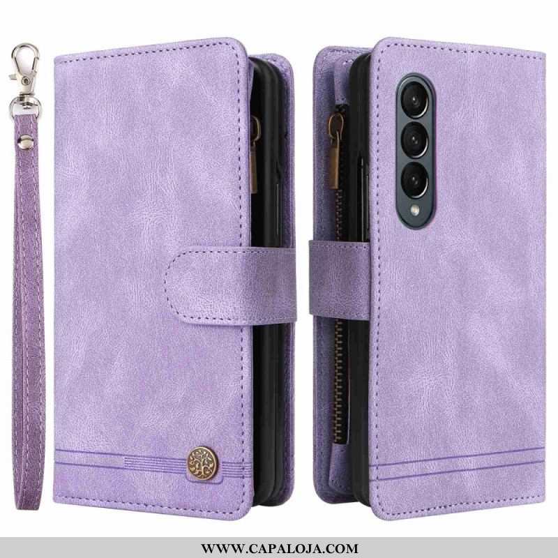 Capa Folio Para Samsung Galaxy Z Fold 4 Monopa