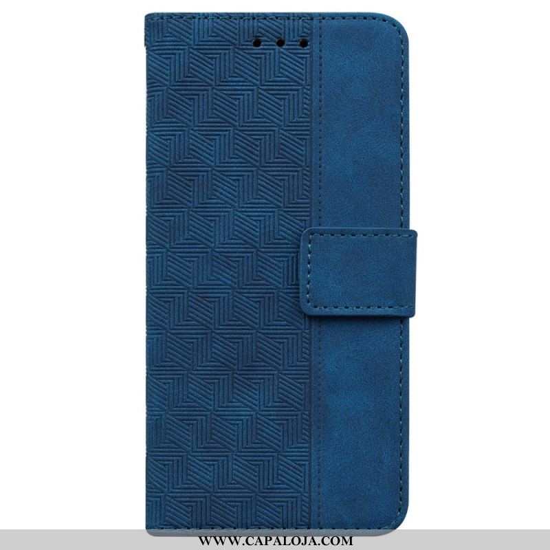 Capa Folio Para Xiaomi 13 De Cordão Padrão De Tiras