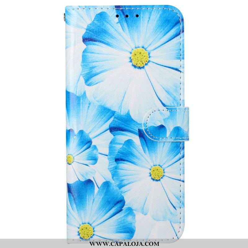 Capa Folio Para Xiaomi Redmi Note 11 Pro Plus 5G O Estilo Floral