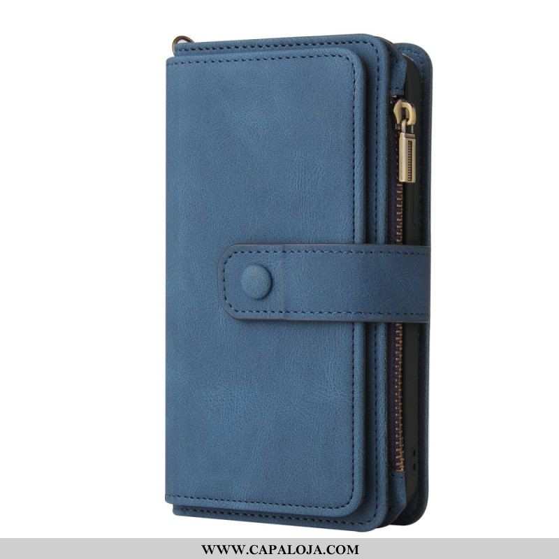 Capa Folio Para Xiaomi Redmi Note 11 Pro Plus 5G Vintage Multifuncional