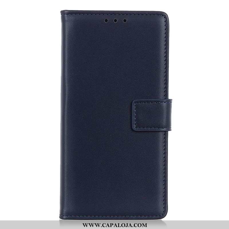 Capa Folio Para Xiaomi Redmi Note 12 Pro Couro Sintético