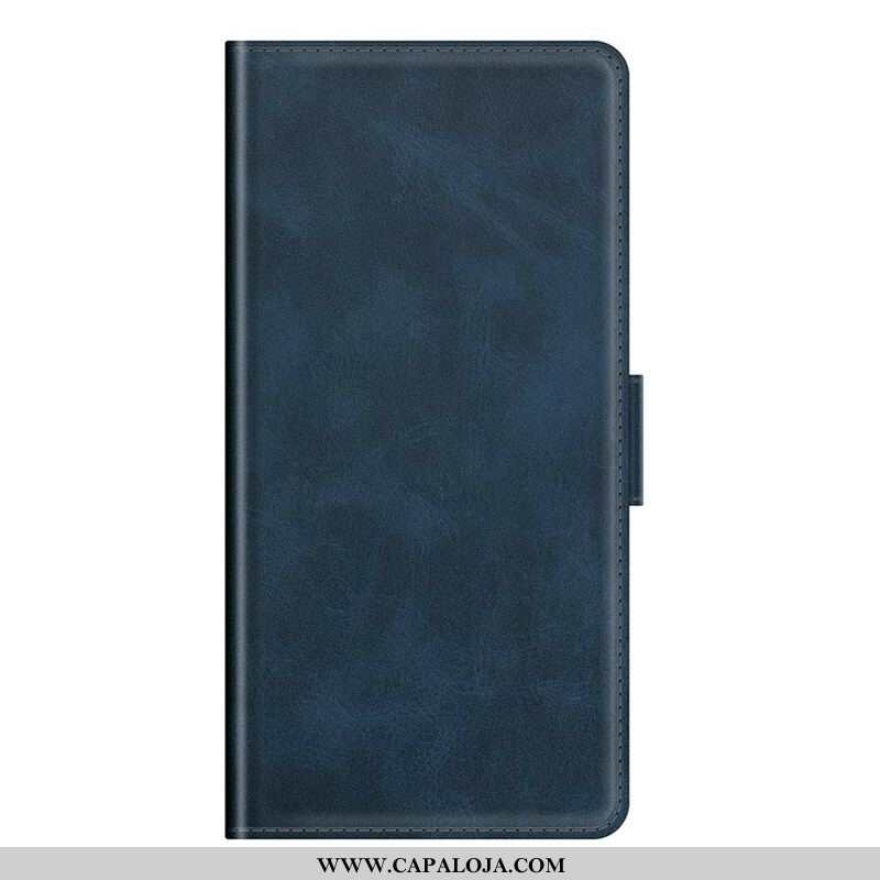 Capa Folio Para iPhone 13 Pro Fecho Duplo