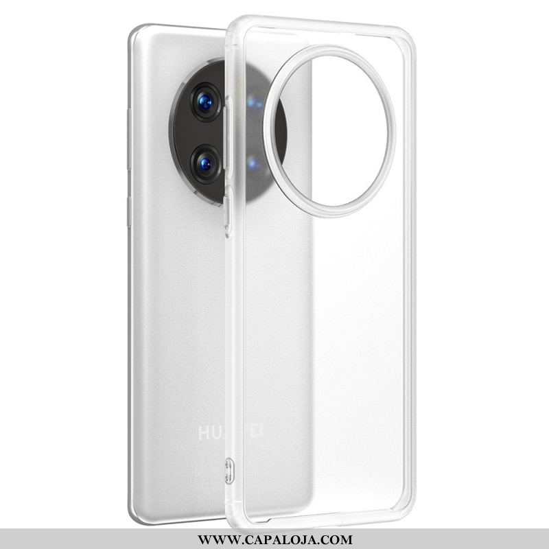 Capa Para Huawei Mate 50 Pro Fosco Transparente