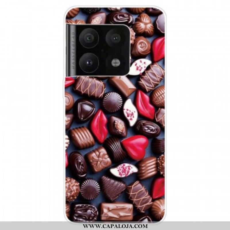 Capa Para OnePlus 10 Pro 5G Chocolate Flexível