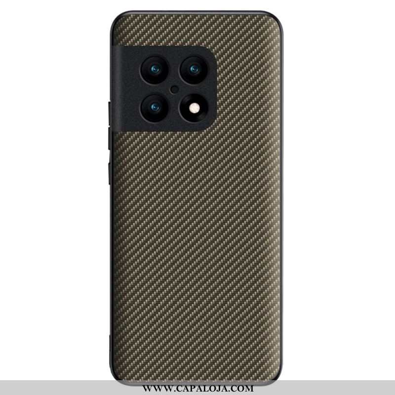 Capa Para OnePlus 10 Pro 5G Fibra De Carbono Fina