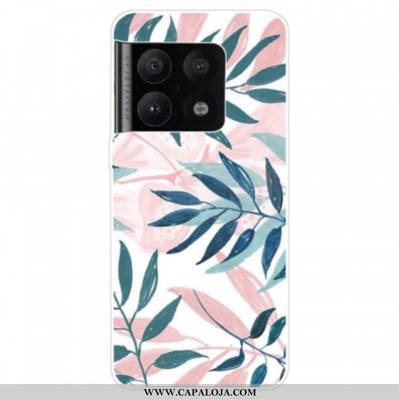 Capa Para OnePlus 10 Pro 5G Folhas