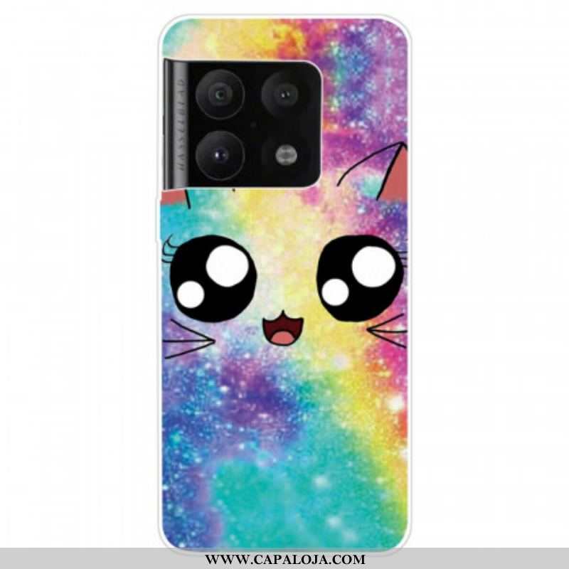 Capa Para OnePlus 10 Pro 5G Gato De Desenho Animado