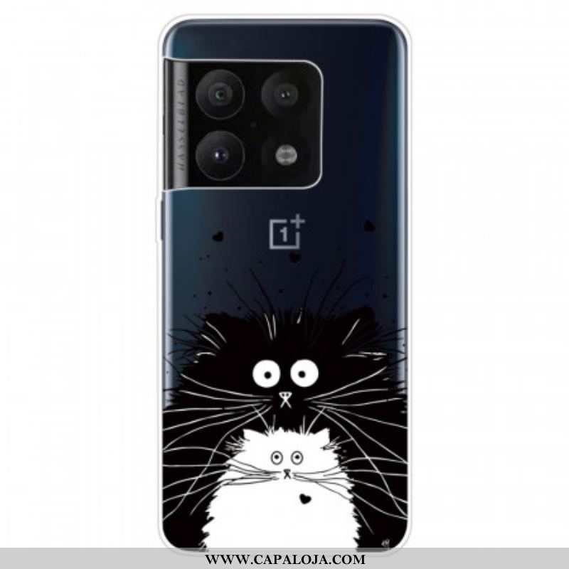 Capa Para OnePlus 10 Pro 5G Gatos Surpresos