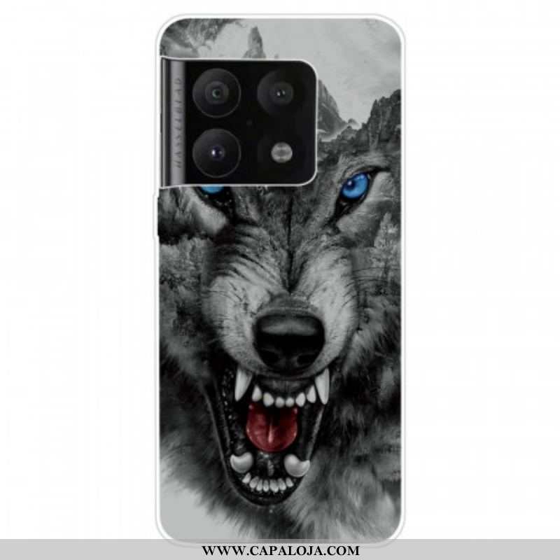 Capa Para OnePlus 10 Pro 5G Lobo Feroz