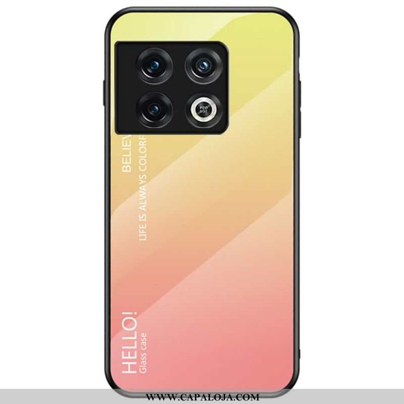 Capa Para OnePlus 10 Pro 5G Olá Vidro Temperado