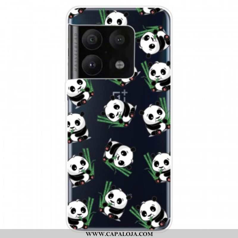 Capa Para OnePlus 10 Pro 5G Pequenos Pandas