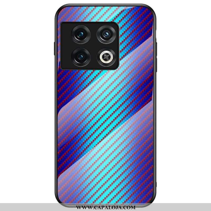 Capa Para OnePlus 10 Pro 5G Vidro Temperado De Fibra De Carbono