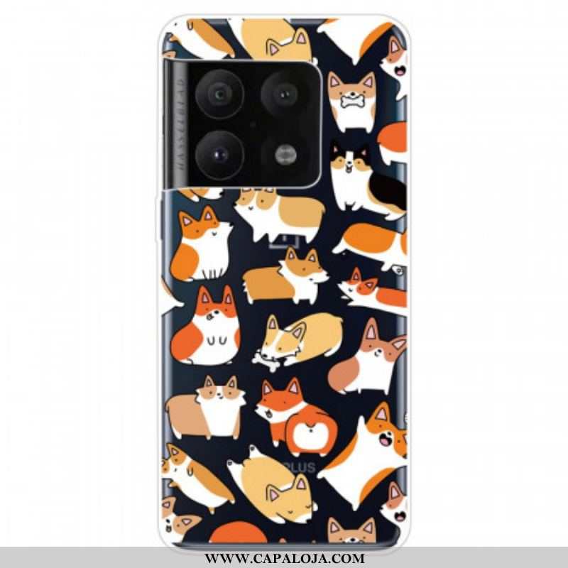 Capa Para OnePlus 10 Pro 5G Vários Cães